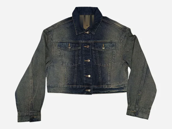 Indigo-Jeansjacke