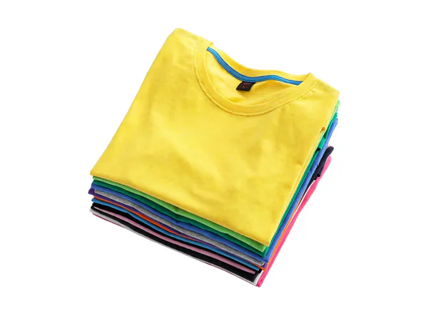 Jersey-T-Shirts, gestapelt