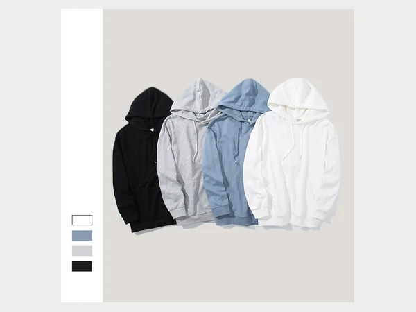 Pullover-Hoodies, Farbauswahl
