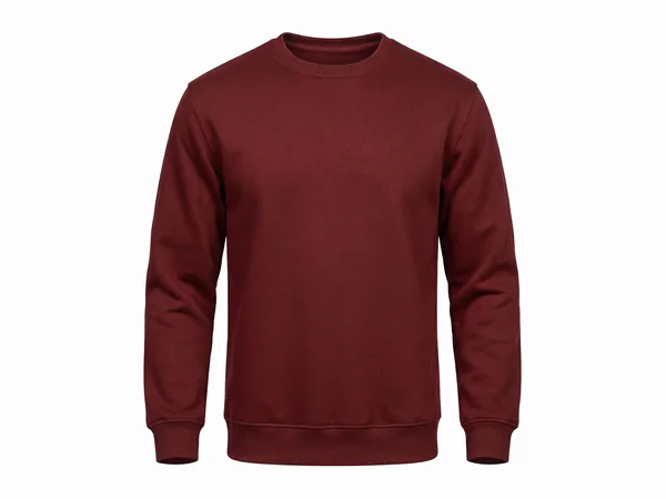 Burgunderrotes Sweatshirt