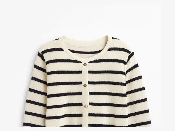Cardigan mit Rundhals