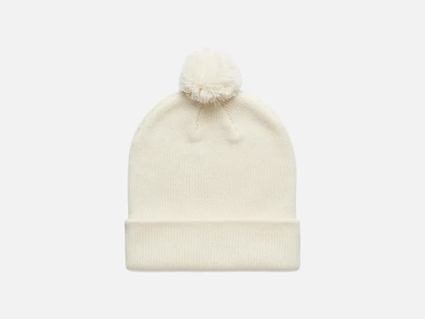 Schlichte Strick-Beanie