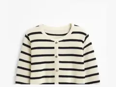Cardigan met ronde hals