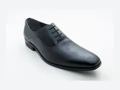 Zwarte leren oxford
