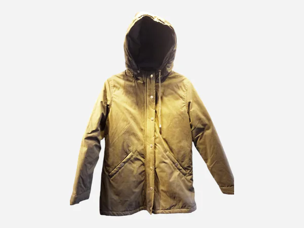Olivgrüne Softshelljacke