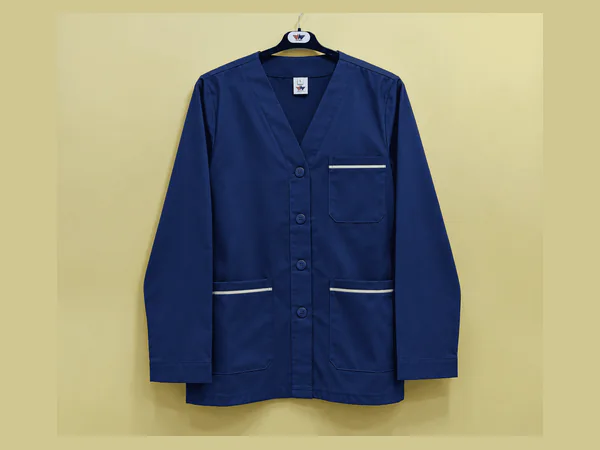 Marineblaue Arbeitsjacke